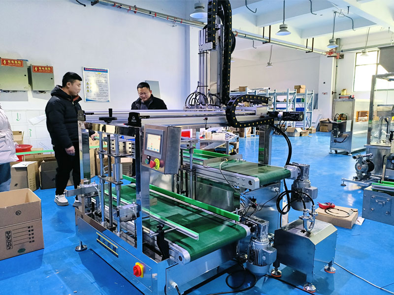 整套全自動(dòng)灌裝生產(chǎn)線配套 開(kāi)箱裝箱封