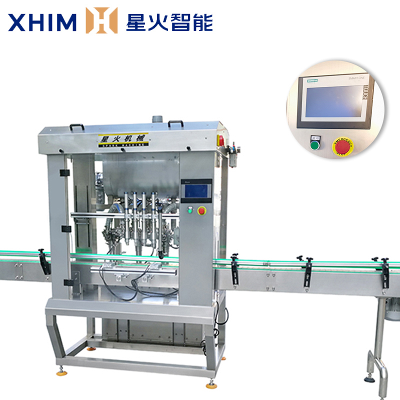 全自動辣椒醬灌裝機(jī) 封閉式醬類灌裝機(jī)