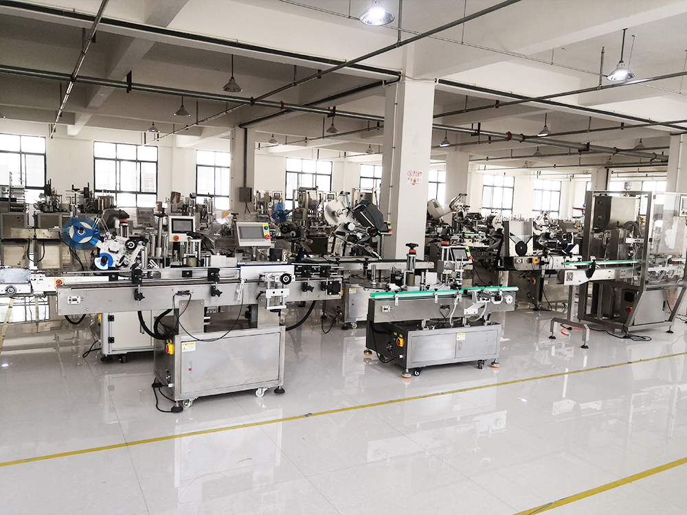 自動(dòng)貼標(biāo)機(jī) 圓形貼標(biāo)機(jī)展廳