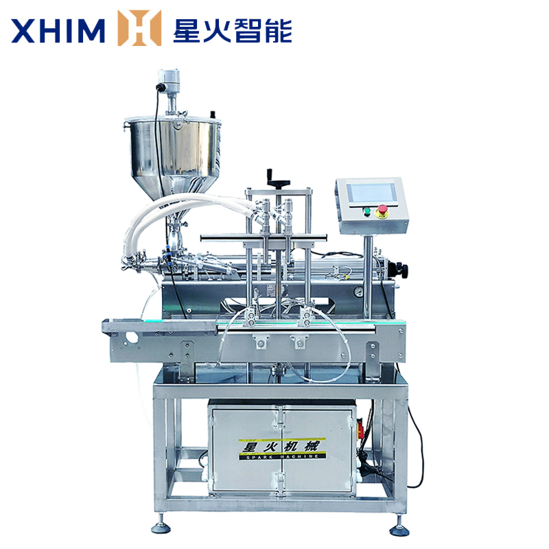 小型膏體灌裝機(jī)-雙頭自動灌裝機(jī)
