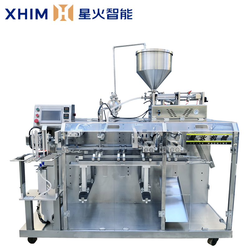 水平式液體包裝機(jī)-自動(dòng)化預(yù)制袋包裝機(jī)