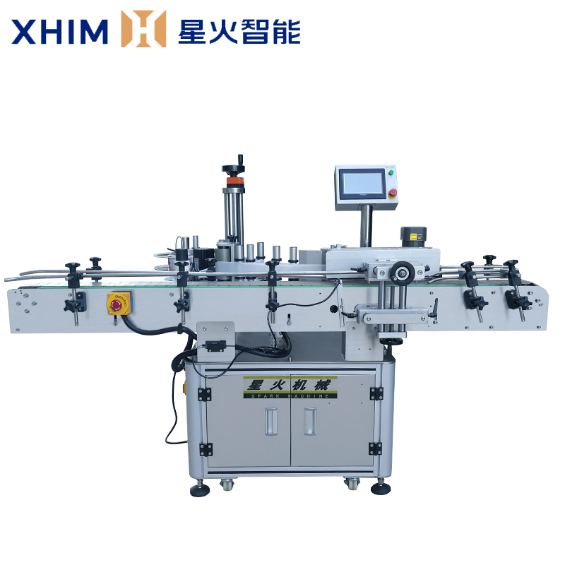 自動(dòng)化圓瓶定位貼標(biāo)機(jī)-多功能打印貼標(biāo)